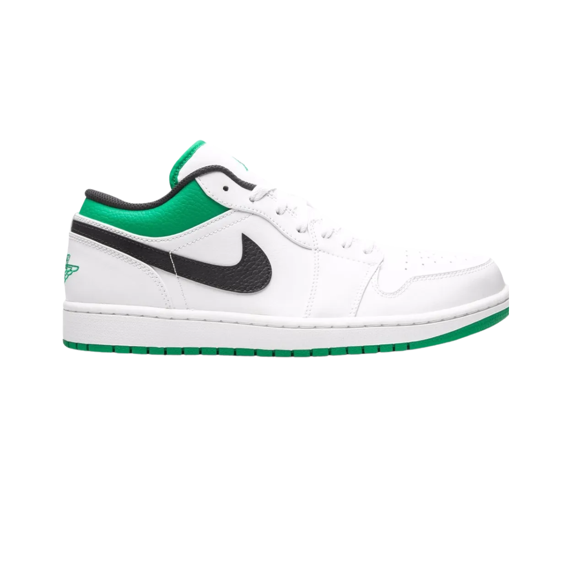 Air Jordan 1 Low "White-Green Clover"
