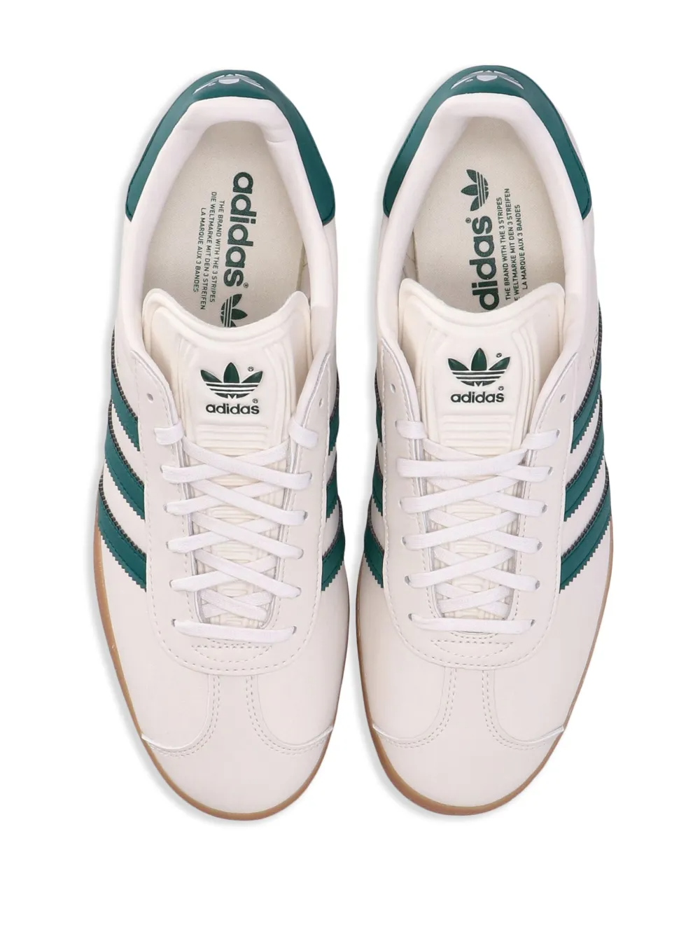 Adidas Gazelle "White Leather"
