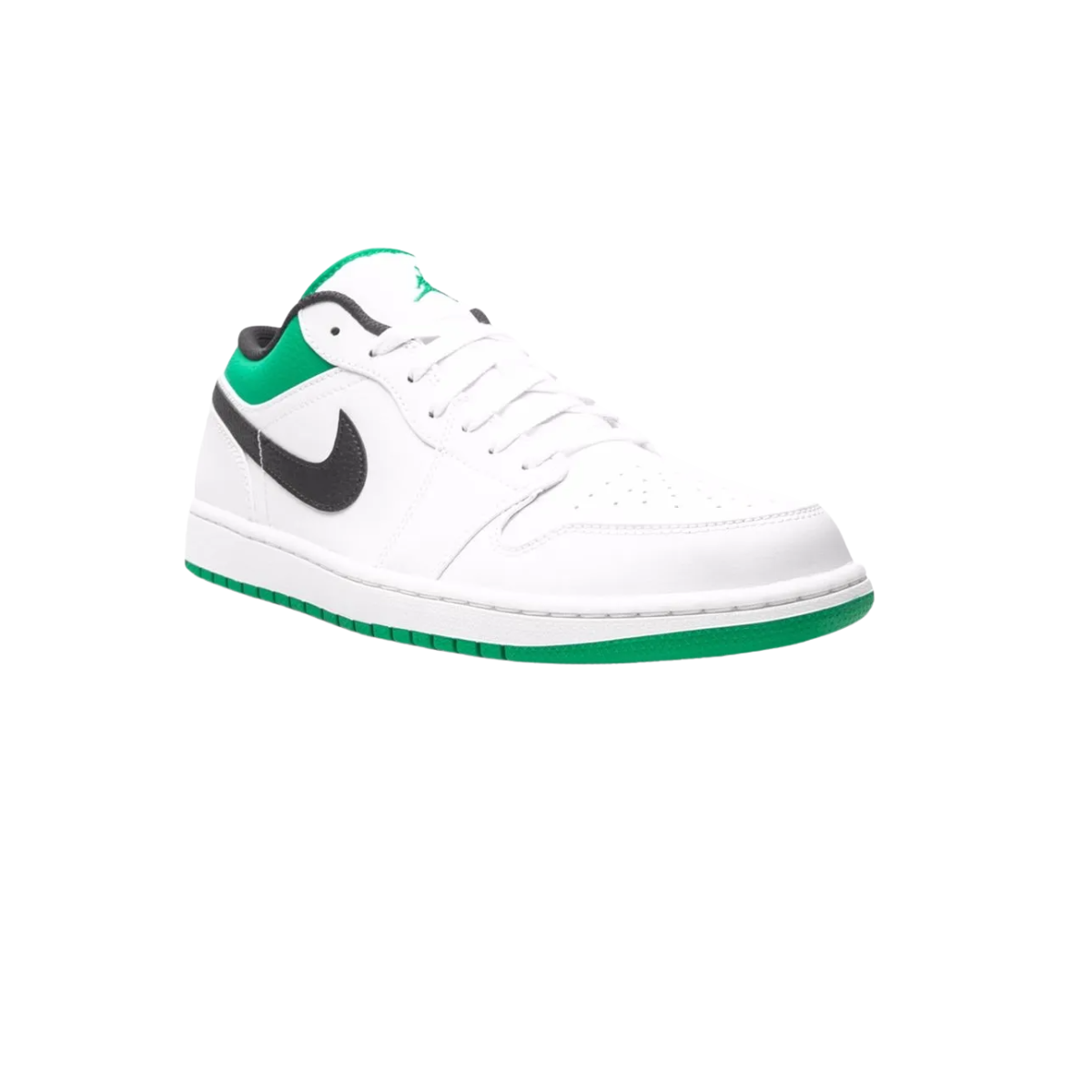 Air Jordan 1 Low "White-Green Clover"