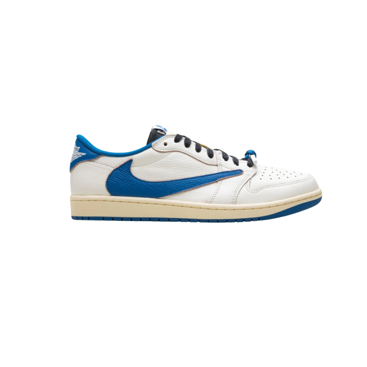 Air Jordan 1 Low Travis Scott "Sail and Military Blue"