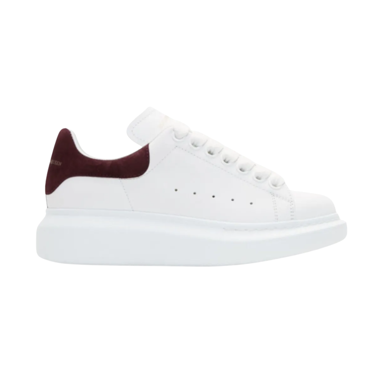 Alexander McQueen "White and Wine-Colored"